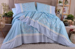 طقم سرير اطفال(حرير 130)